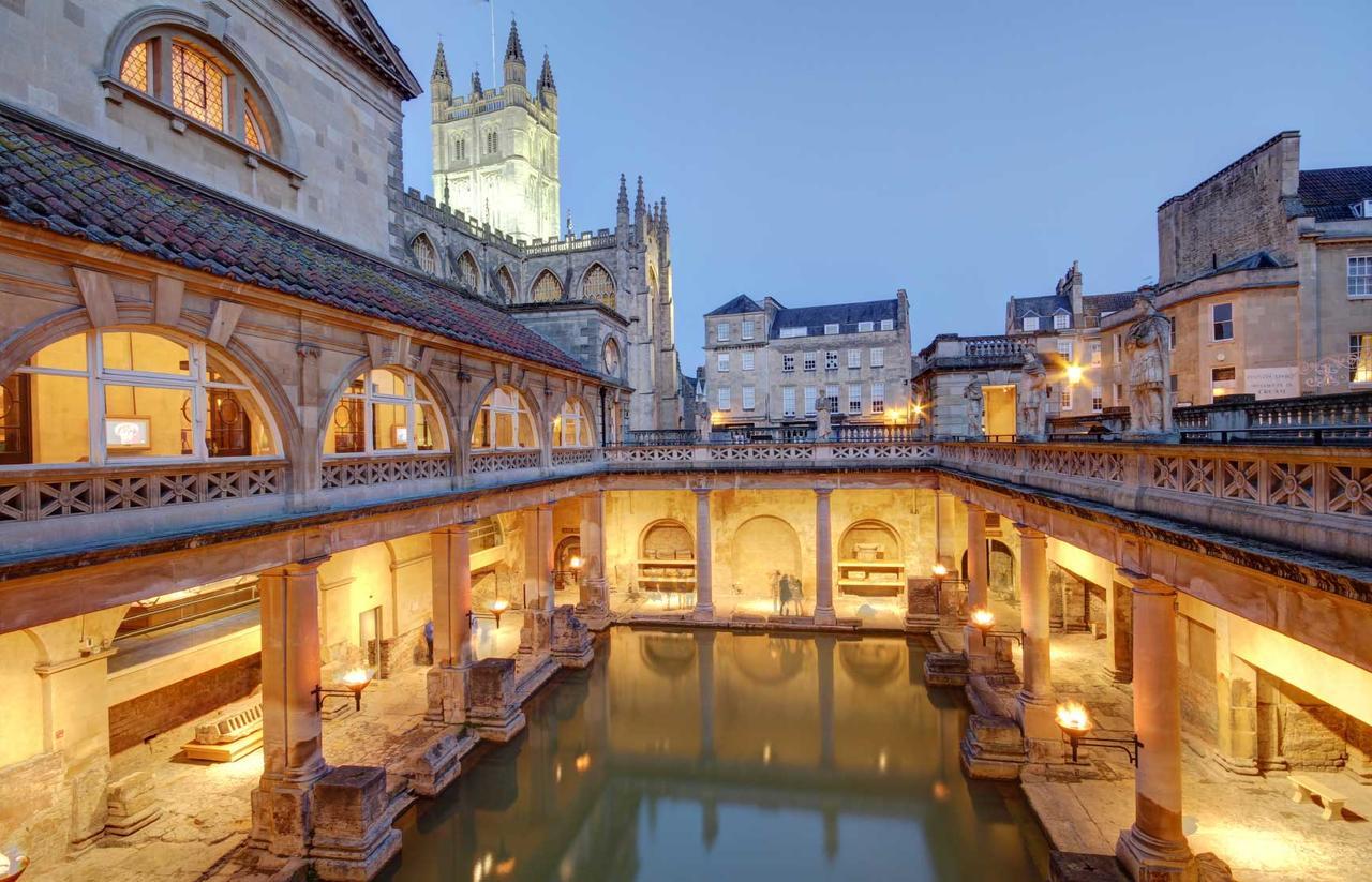 Bathen House Boutique Hotel Ngoại thất bức ảnh The Roman Baths in Bath